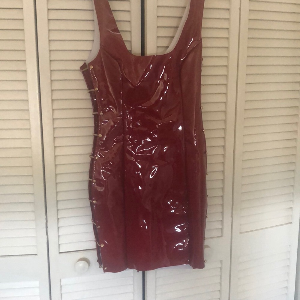 Super sexy Vinyl minidress